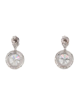 Earrings 14K 3.58ctw Lab-Grown Diamond Drop Earrings
