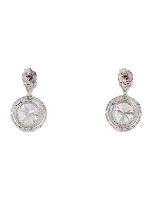 Earrings 14K 3.58ctw Lab-Grown Diamond Drop Earrings
