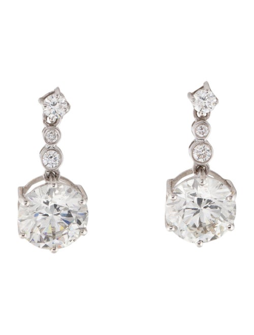 Earrings 14K 3.40ctw Lab-Grown Diamond Drop Earrings