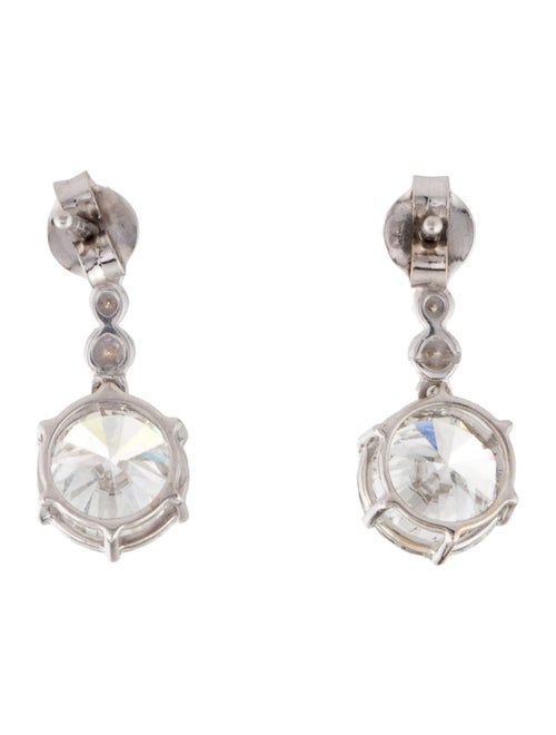 Earrings 14K 3.40ctw Lab-Grown Diamond Drop Earrings