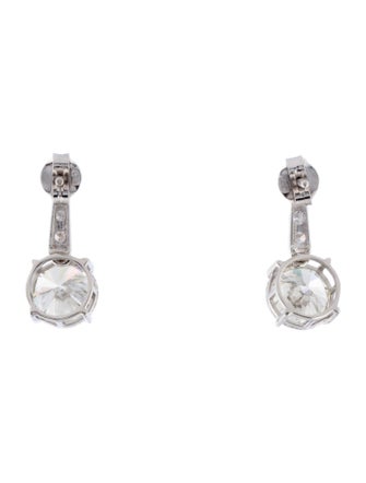 Earrings 14K 3.14ctw Lab-Grown Diamond Drop Earrings