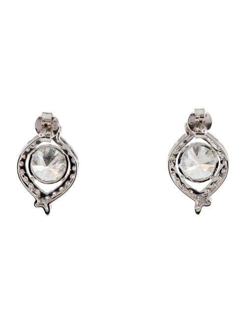 Earrings 14K 3.57ctw Lab-Grown Diamond Drop Earrings