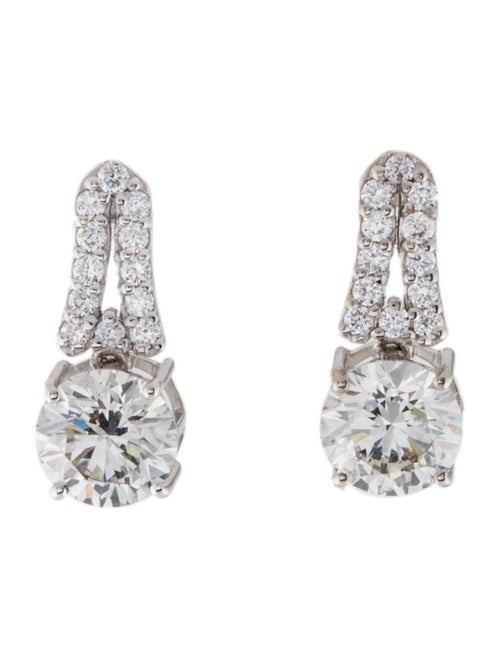 Earrings 14K 2.32ctw Lab-Grown Diamond Drop Earrings