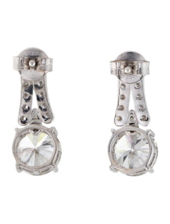Earrings 14K 2.32ctw Lab-Grown Diamond Drop Earrings