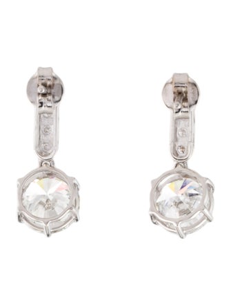 Earrings 14K 3.33ctw Lab-Grown Diamond Drop Earrings