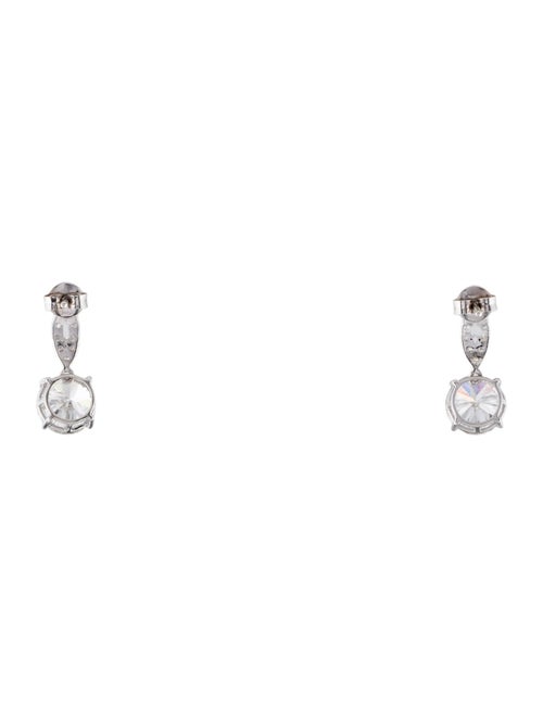 Earrings 14K 3.24ctw Lab-Grown Diamond Drop Earrings