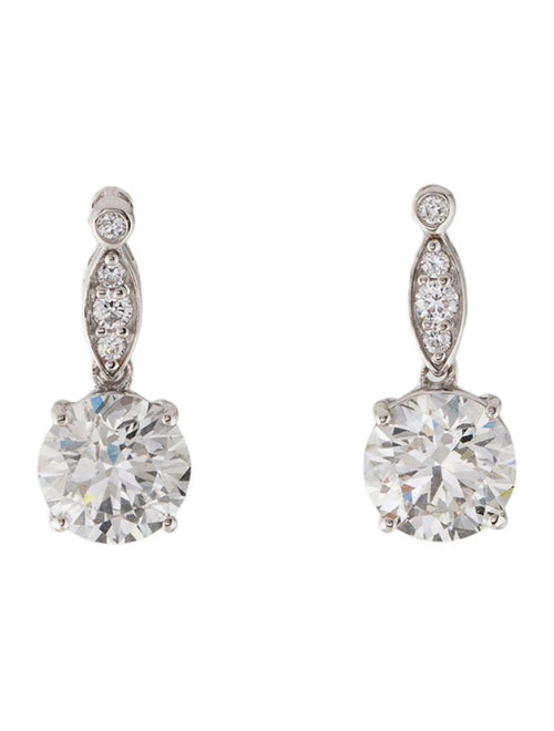 Earrings 14K 3.15ctw Lab-Grown Diamond Drop Earrings