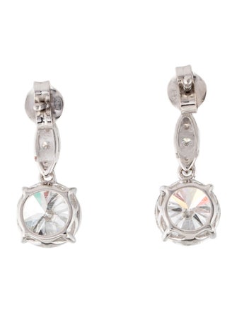 Earrings 14K 3.15ctw Lab-Grown Diamond Drop Earrings