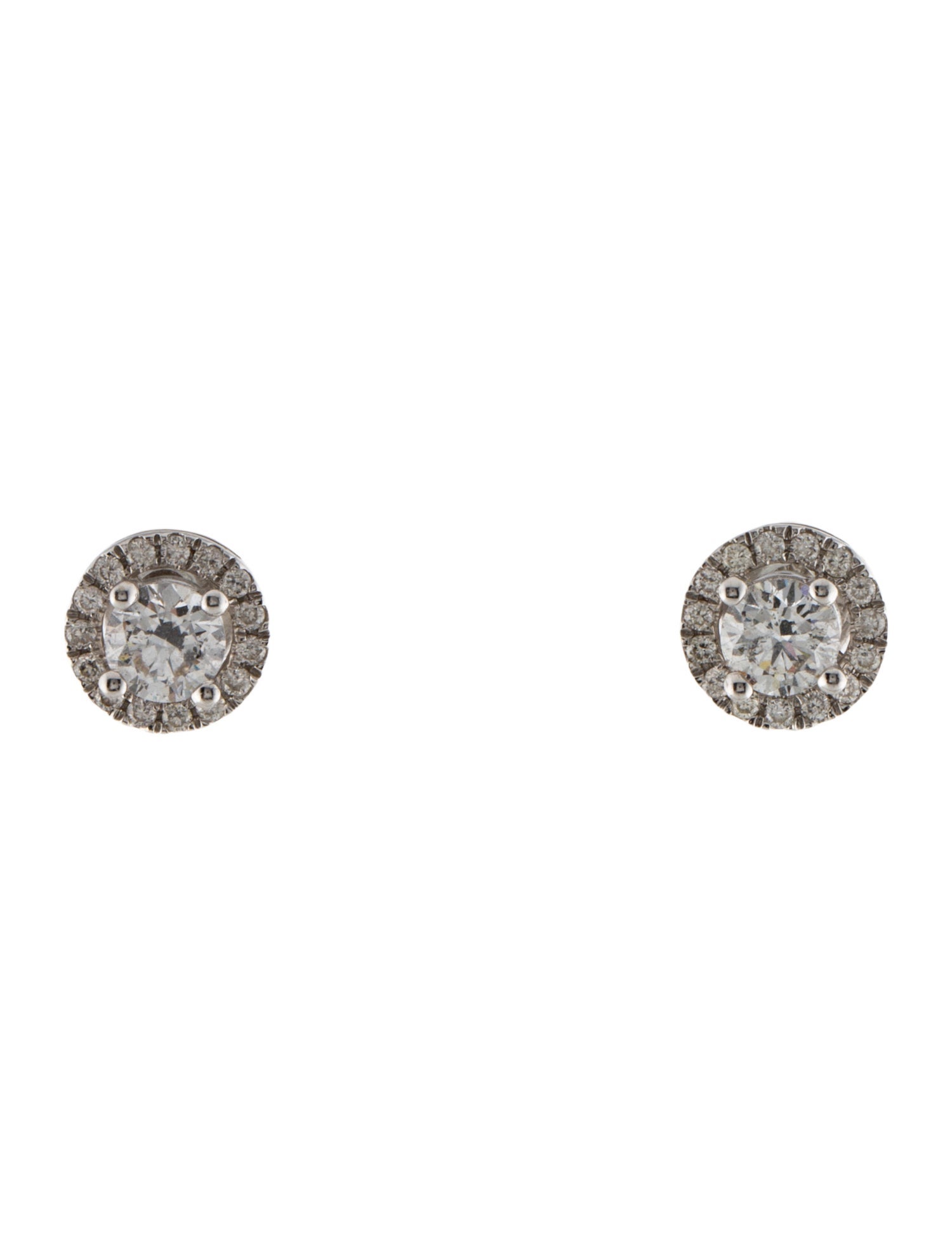 Earrings 14K 1.08ctw Diamond Stud Earrings