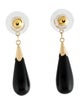 Earrings 14K Onyx Drop Earrings