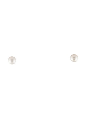 Earrings 18K Pearl Stud Earrings