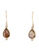 Earrings 14K Diamond Drop Earrings