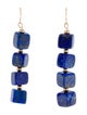 Earrings 14K Lapis Lazuli Drop Earrings