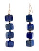 Earrings 14K Lapis Lazuli Drop Earrings