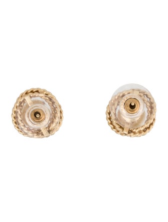 Earrings 14K Pearl Rope Stud Earrings