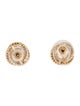 Earrings 14K Pearl Rope Stud Earrings