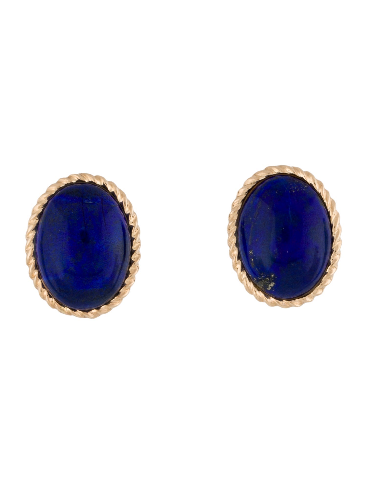 Earrings 14K Lapis Lazuli Stud