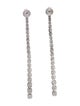 Earrings 14K Diamond Graduated Drop Earrings