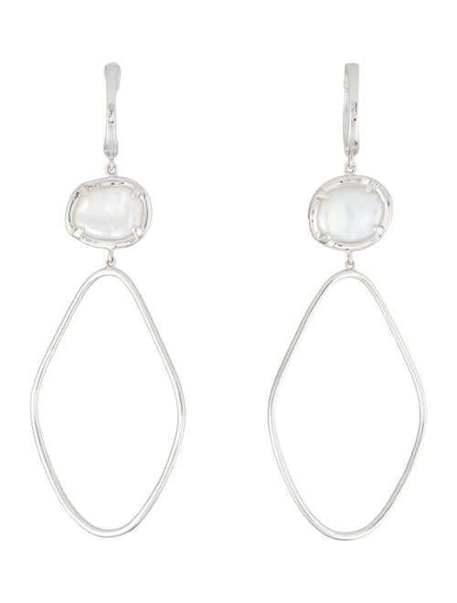 Earrings 14K Pearl & Diamond Chandelier Drop Earrings