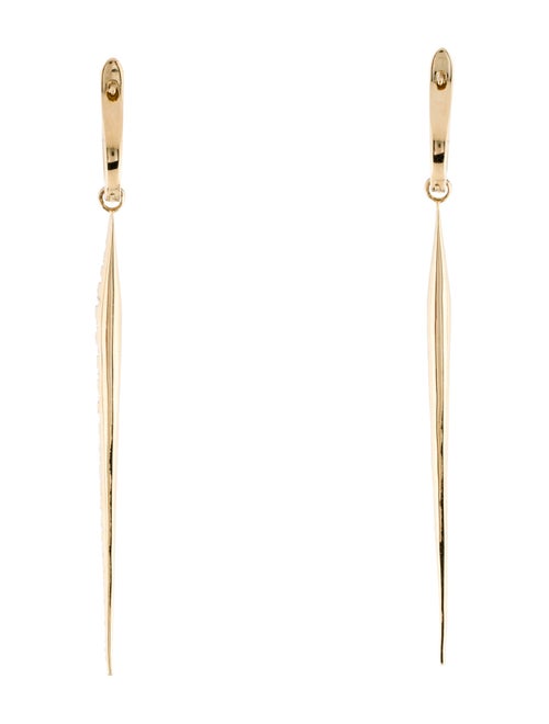 Earrings 14K 2.00ctw Diamond Spike Drop Earrings