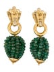 Earrings Maria Grazia Cassetti 18K Sapphire & Emerald Interchangeable Drop Earclips