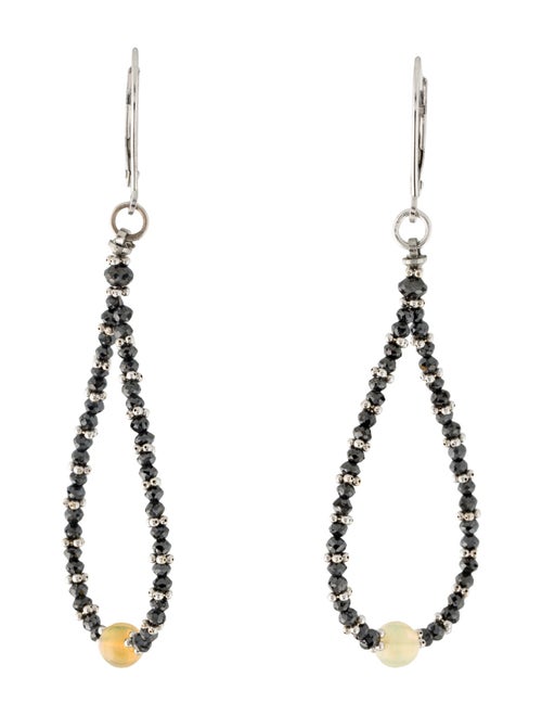 Earrings 14K 1.00ctw Diamond Linear Drop Earrings