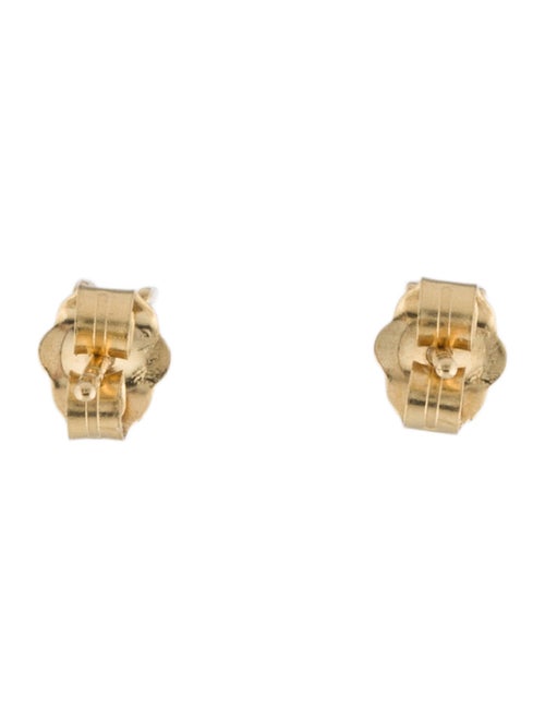 Earrings 14K Emerald Stud Earrings