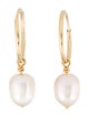 Earrings 14K Pearl Drop Earrings