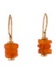 Earrings 14K Carnelian Drop Earrings