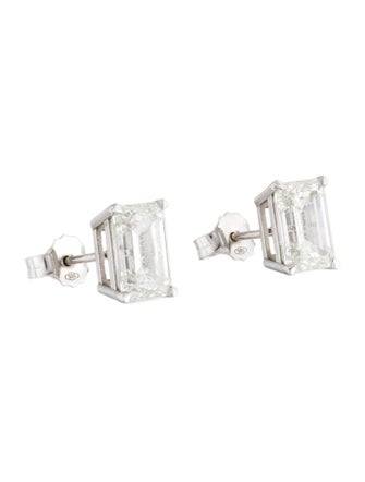 Earrings 14K 6.13ctw Lab-Grown Diamond Stud Earrings