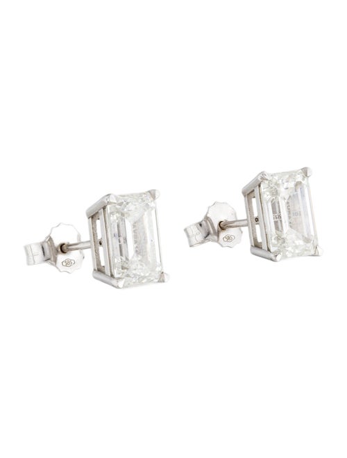 Earrings 14K 6.13ctw Lab-Grown Diamond Stud Earrings