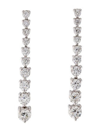 Earrings 14K 2.00ctw Diamond Linear Earrings