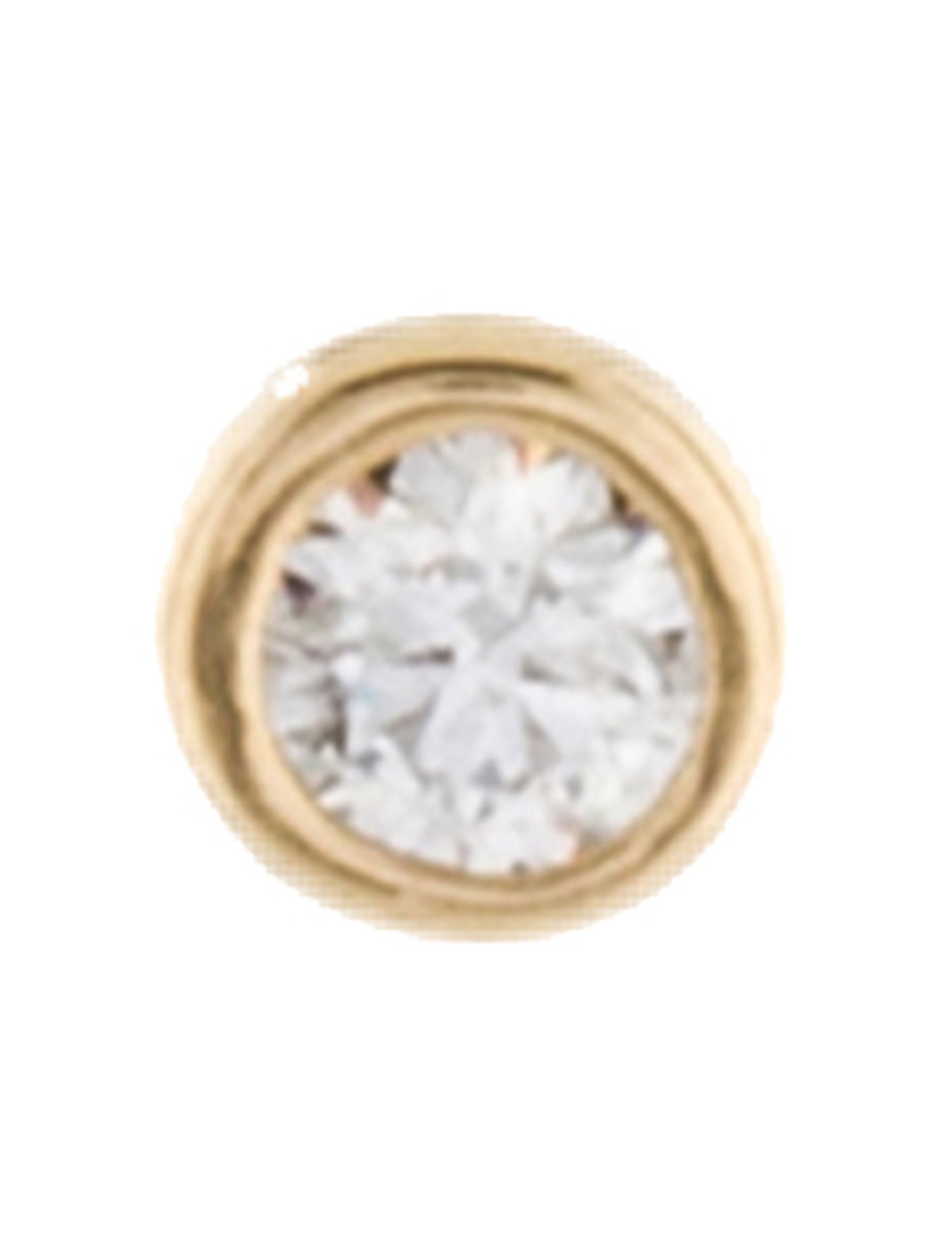 Earrings 14K Lab-Grown Diamond Single Earring