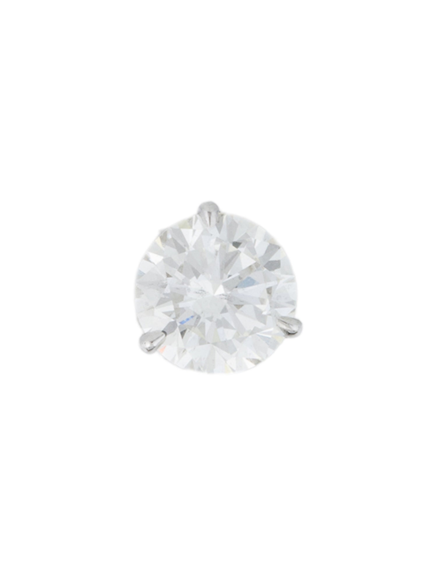 Earrings 14K 1.52ct Lab-Grown Diamond Single Stud Earring