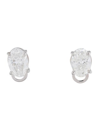 Earrings 14K 6.01ctw Lab-Grown Diamond Stud Earrings