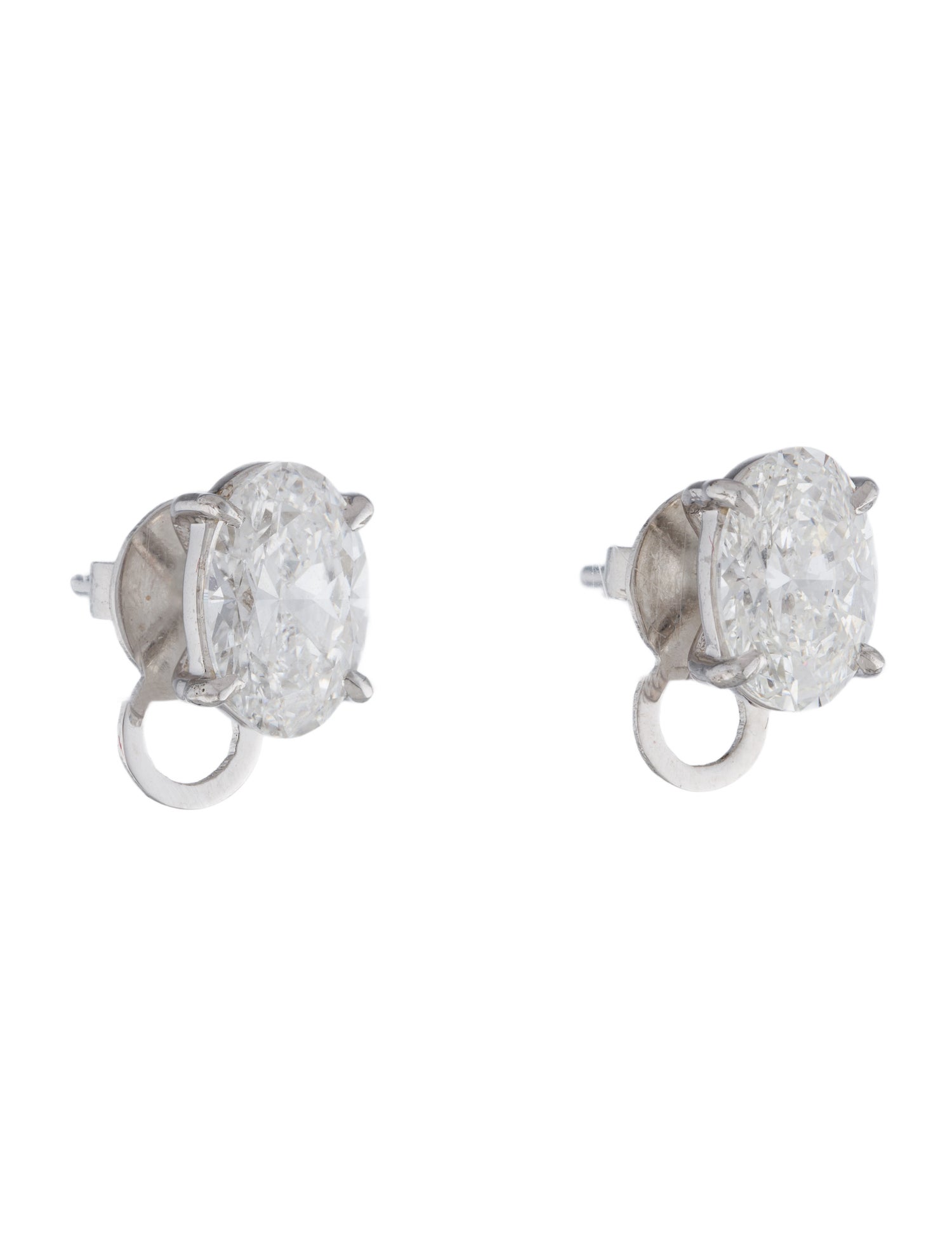 Earrings 14K 6.01ctw Lab-Grown Diamond Stud Earrings