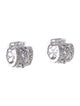 Earrings 14K Diamond Huggie Earrings