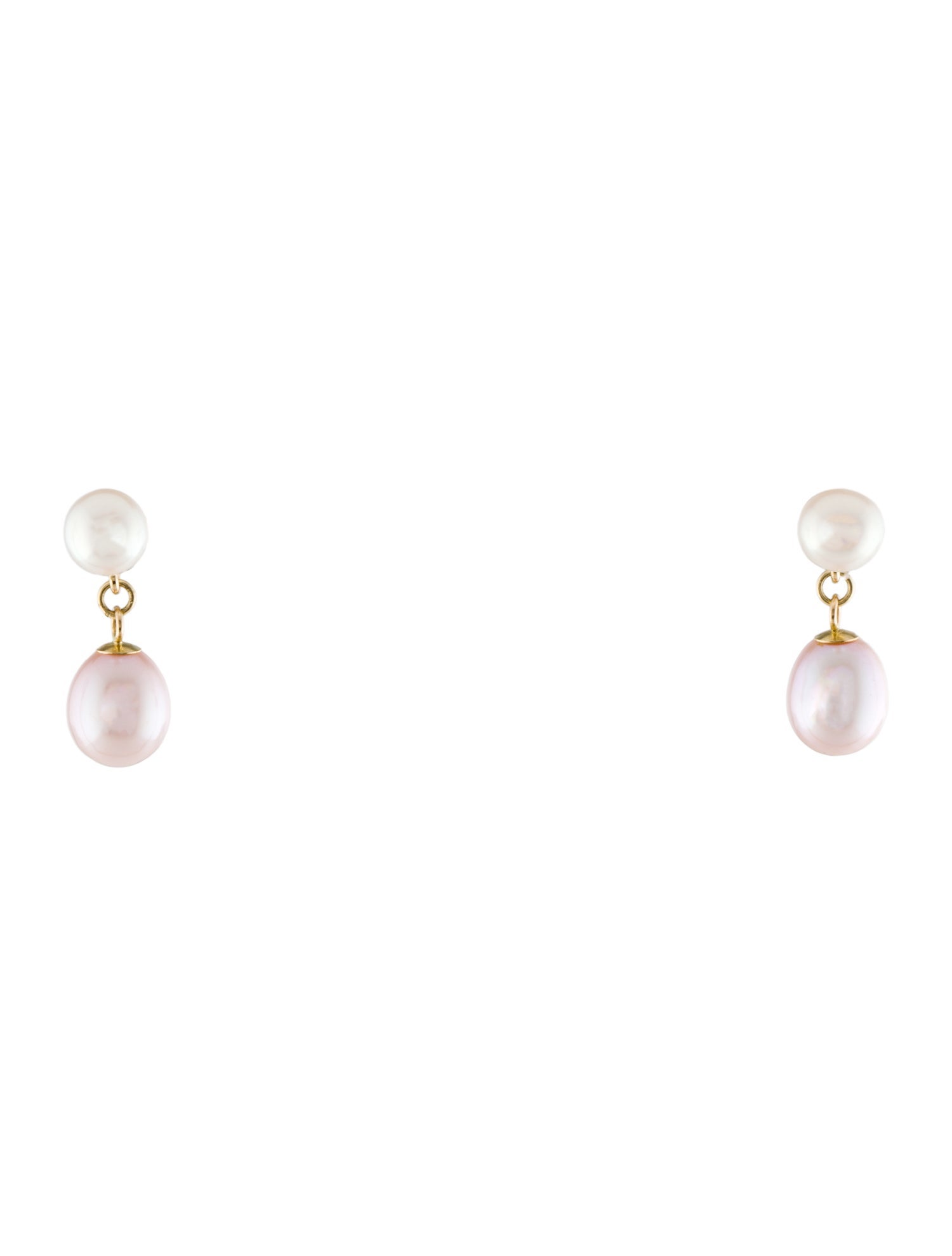 Earrings 14K Pearl Drop Earrings