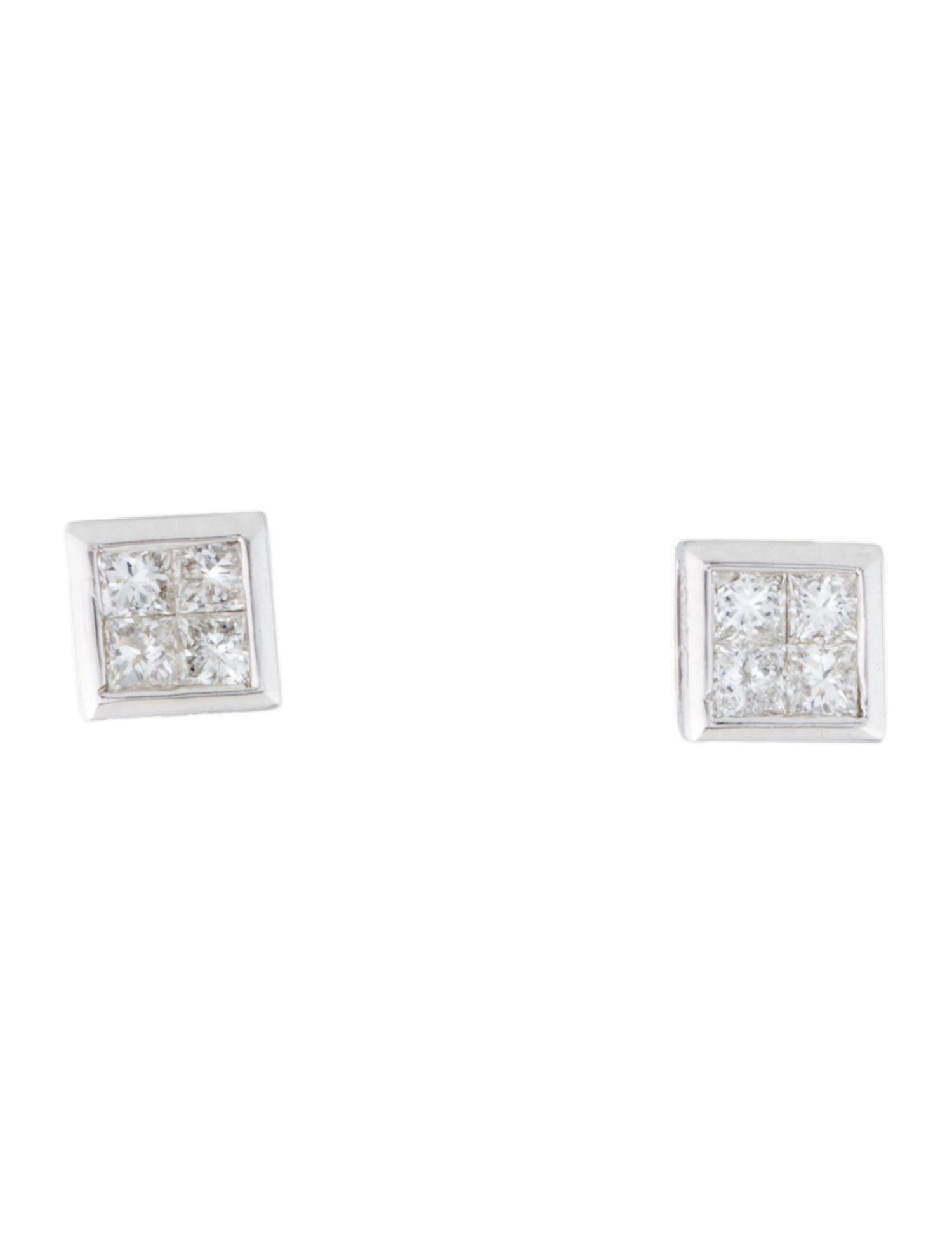Earrings 18K Diamond Stud