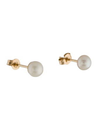 Earrings 14K Pearl Stud Earrings