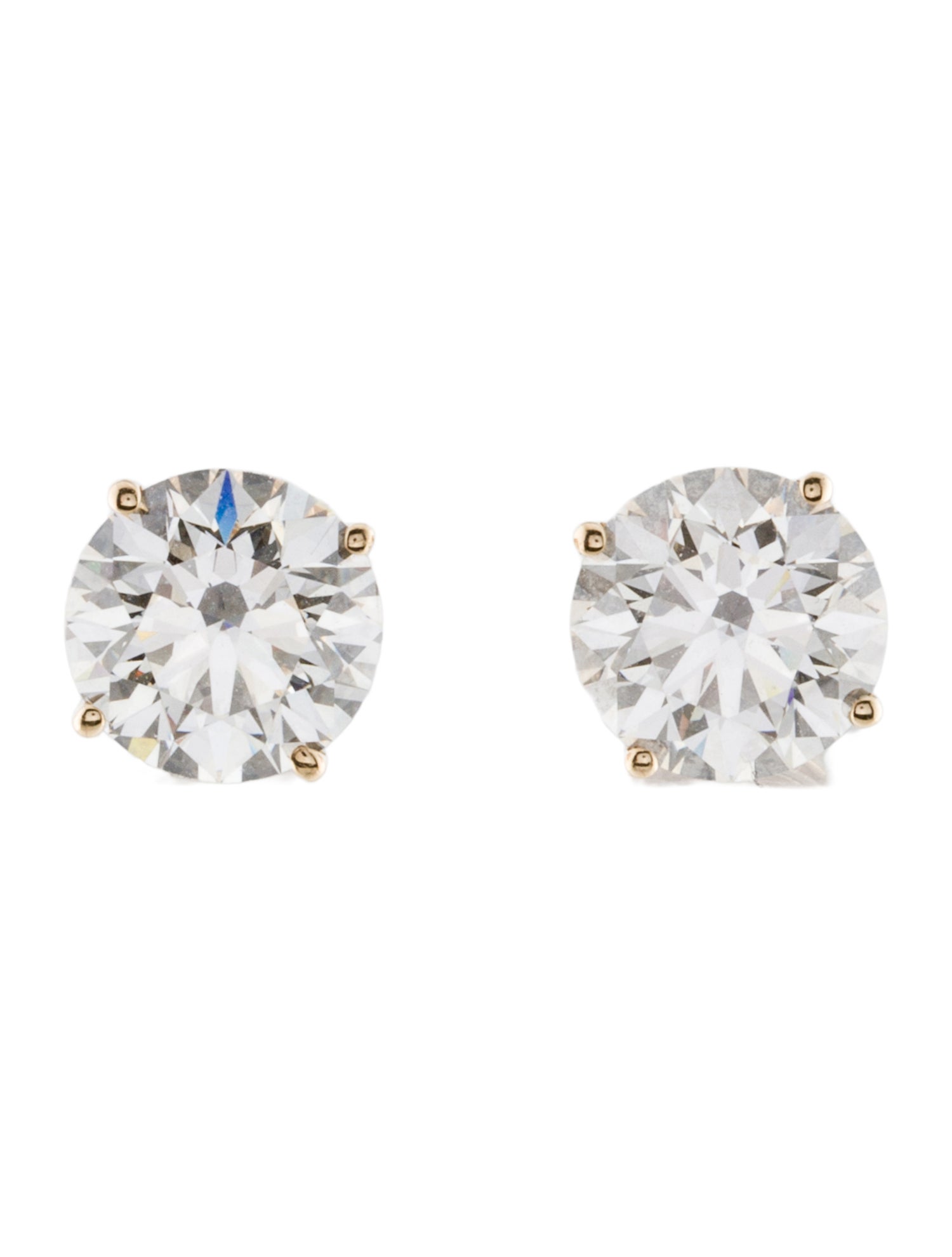 Earrings 14K 3.97ctw Lab-Grown Diamond Stud