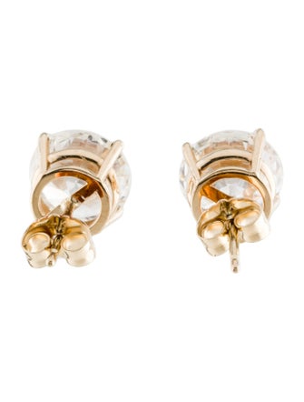 Earrings 14K 3.97ctw Lab-Grown Diamond Stud Earrings