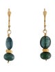 Earrings 18K Tourmaline Drop Earrings