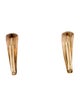 Earrings 14K Textured Huggie Earrings