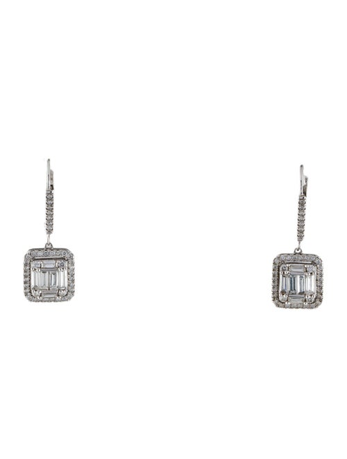 Earrings 14K 1.23ctw Diamond Drop Earrings