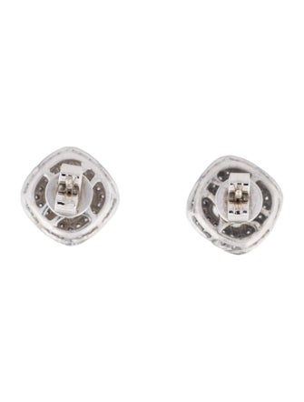 Earrings 14K 2.06ctw Diamond Double Halo Stud Earrings