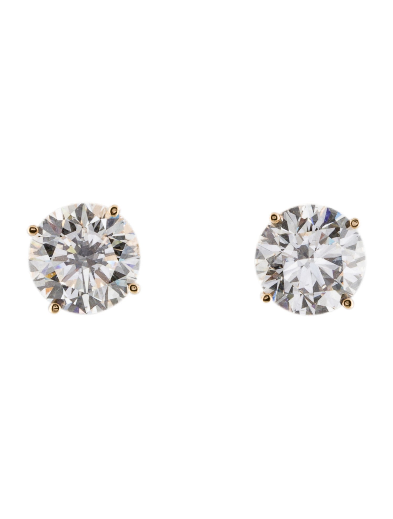 Earrings 14K 3.12ctw Lab-Grown Diamond Stud