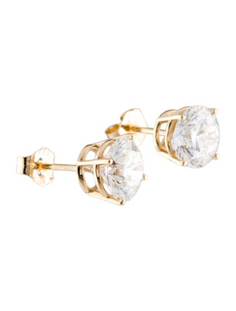 Earrings 14K 3.12ctw Lab-Grown Diamond Stud Earrings