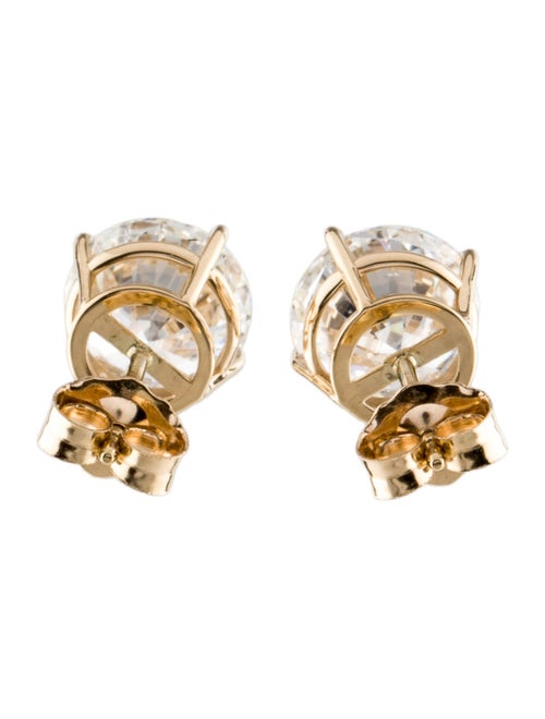 Earrings 14K 3.12ctw Lab-Grown Diamond Stud Earrings
