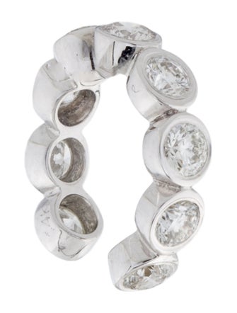 Earrings 14K Diamond Single Ear Cuff